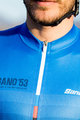 SANTINI Koszulka kolarska z krótkim rękawem - DAMA - niebieski