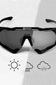SCICON Okulary kolarskie - AEROSHADE XL - czarny