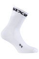 SIX2 Kolarskie klasyczne skarpetki - WHITE SHORT - biały