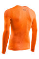 SIX2 Kolarska koszulka z długim rękawem - TS2 C - pomarańczowy