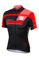 SPORTFUL Koszulka kolarska z krótkim rękawem - GRUPPETTO PRO TEAM - czarny/czerwony