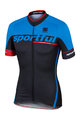 SPORTFUL Koszulka kolarska z krótkim rękawem - SC TEAM - niebieski/czarny