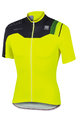 SPORTFUL Koszulka kolarska z krótkim rękawem - BODYFIT PRO TEAM - żółty/czarny