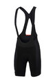 SPORTFUL Krótkie spodnie kolarskie z szelkami - TOTAL COMFORT - czarny