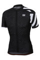 SPORTFUL Koszulka kolarska z krótkim rękawem - PRISM - biały/czarny