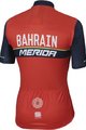 SPORTFUL Koszulka kolarska z krótkim rękawem - BAHRAIN MERIDA 2017 - czerwony/czarny