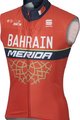 SPORTFUL Kamizelka kolarska - BAHRAIN MERIDA 2017 - czarny/czerwony