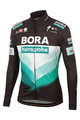 SPORTFUL Kolarska ocieplana kurtka - BORA HANSGROHE 2020 - czarny/zielony