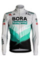 SPORTFUL Kolarska ocieplana kurtka - BORA HANSGROHE 2021 - zielony/szary