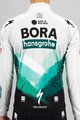 SPORTFUL Kolarska ocieplana kurtka - BORA HANSGROHE 2021 - zielony/szary