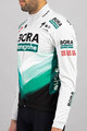 SPORTFUL Kolarska ocieplana kurtka - BORA HANSGROHE 2021 - zielony/szary