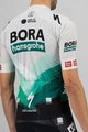 SPORTFUL Koszulka kolarska z krótkim rękawem - BORA HANSGROHE 2021 - szary/zielony