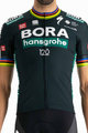 SPORTFUL Koszulka kolarska z krótkim rękawem - BORA HANSGROHE 2021  - szary/zielony