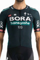 SPORTFUL Koszulka kolarska z krótkim rękawem - BORA HANSGROHE 2021 - zielony/czarny