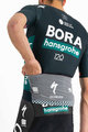 SPORTFUL Koszulka kolarska z krótkim rękawem - BORA HANSGROHE 2021 - zielony/czarny