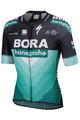 SPORTFUL Koszulka kolarska z krótkim rękawem - BORA HANSGROHE 2019  - zielony/czarny
