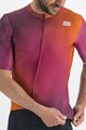 SPORTFUL Koszulka kolarska z krótkim rękawem - ROCKET - pomarańczowy/bordowy