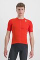 SPORTFUL Koszulka kolarska z krótkim rękawem - MATCHY - czerwony