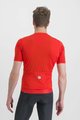 SPORTFUL Koszulka kolarska z krótkim rękawem - MATCHY - czerwony