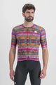 SPORTFUL Koszulka kolarska z krótkim rękawem - GLITCH BOMBER - zielony