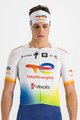 SPORTFUL Opaska kolarska - TOTAL ENERGIES 2022 - biały/niebieski/żółty/pomarańczowy