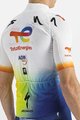 SPORTFUL Kamizelka kolarska - TOTAL ENERGIES 2022 - pomarańczowy/niebieski/żółty/biały
