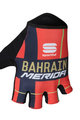 SPORTFUL Kolarskie rękawiczki z krótkimi palcami - BAHRAIN MERIDA 2019 - czerwony/niebieski