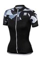 SPORTFUL Koszulka kolarska z krótkim rękawem - PRIMAVERA LADY - biały/czarny