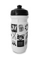 Bidon kolarski - 550 ml - czarny/biały