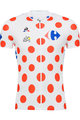 Koszulka kolarska z krótkim rękawem - TOUR DE FRANCE 2018 - czerwony/biały