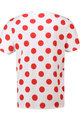 TDF Kolarska koszulka z krótkim rękawem - TDF LEADER POIS '21 - biały/czerwony