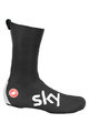 CASTELLI Kolarskie ochraniacze na buty rowerowe - TEAM SKY 2019 - czarny
