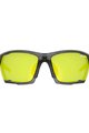 TIFOSI Okulary kolarskie - KILO - czarny/żółty