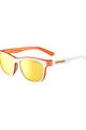 TIFOSI Okulary kolarskie - SWANK - biały/pomarańczowy