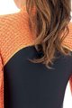 UYN Zimowa koszulka kolarska z długim rękawem - SPECTRE LADY WINTER - pomarańczowy