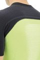 UYN Koszulka kolarska z krótkim rękawem - BIKING GRANFONDO - czarny/zielony