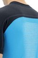 UYN Koszulka kolarska z krótkim rękawem - BIKING GRANFONDO - niebieski/czarny