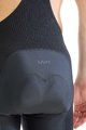 UYN Krótkie spodnie kolarskie z szelkami - BIKING RIDEMILES - czarny