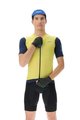 UYN Koszulka kolarska z krótkim rękawem - BIKING GARDA - żółty/niebieski