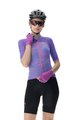 UYN Koszulka kolarska z krótkim rękawem - BIKING WAVE LADY - fioletowy