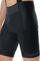 UYN Krótkie spodnie kolarskie z szelkami - ADVENTOUR CARGO - czarny