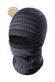 UYN Kominiarka kolarska - FUSYON MERINO 2in1 - czarny/szary