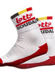 Kolarskie klasyczne skarpetki - LOTTO SOUDAL 2019 - biały/kolorowy