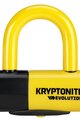KRYPTONITE zapięcie rowerowe - EVOLUTION DISC - żółty