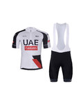BONAVELO Krótka koszulka kolarska i spodenki - UAE 2026 - czarny/biały/czerwony