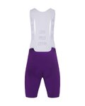 HOLOKOLO Krótka koszulka kolarska i spodenki - AEROLITE - fioletowy/niebieski