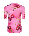 RIVANELLE Krótka koszulka kolarska i spodenki - CHERIE - cyklamen/różowy