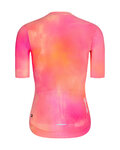 RIVANELLE Krótka koszulka kolarska i spodenki - COSMA - różowy/pomarańczowy