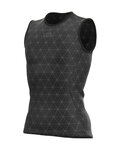 ALÉ Kolarski bezrękawnik - QUARK LESS - czarny