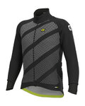 ALÉ Kolarska ocieplana kurtka - PR-R TAK WOOL THERMO - czarny/szary